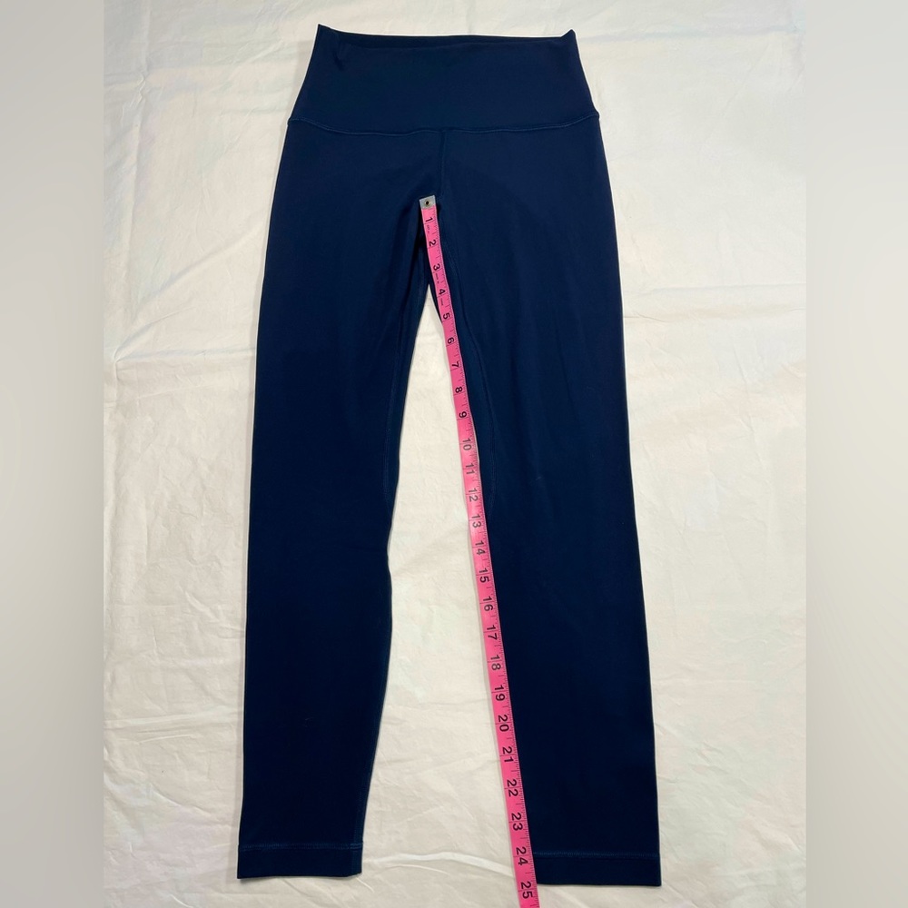 Lululemon Align leggings, 25” size 6, navy blue